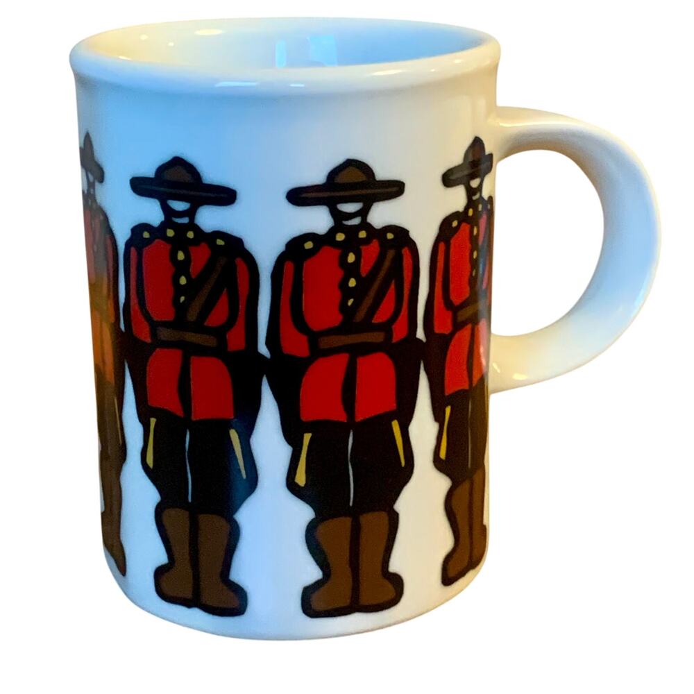 Marc Tetro Canada RCMP Mounties Coffee Tea Mug Stoneware Ceramic Danesco